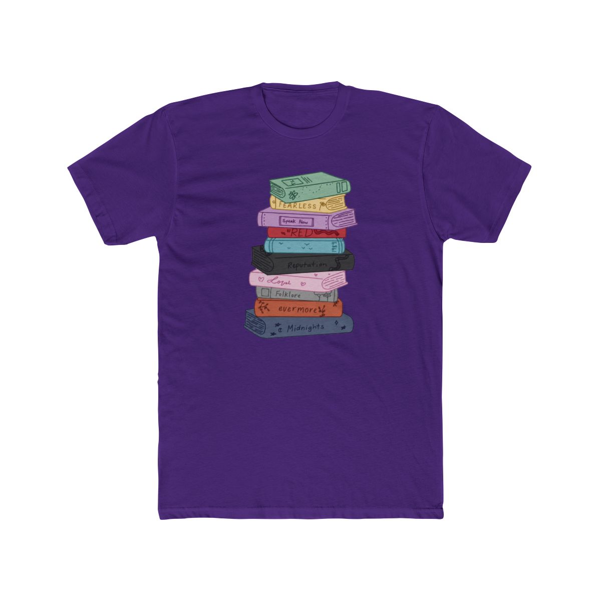 Taylor Swift Eras Bookshelf T Shirt - alternate angle 4, merchandise