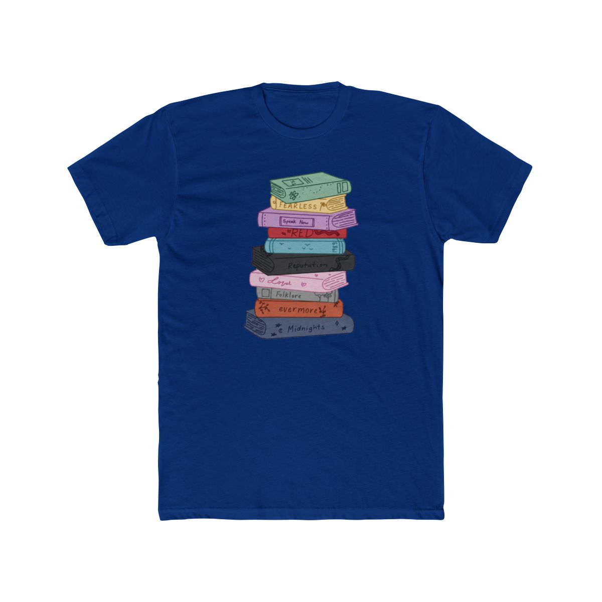 Taylor Swift Eras Bookshelf T Shirt - alternate angle 3, merchandise