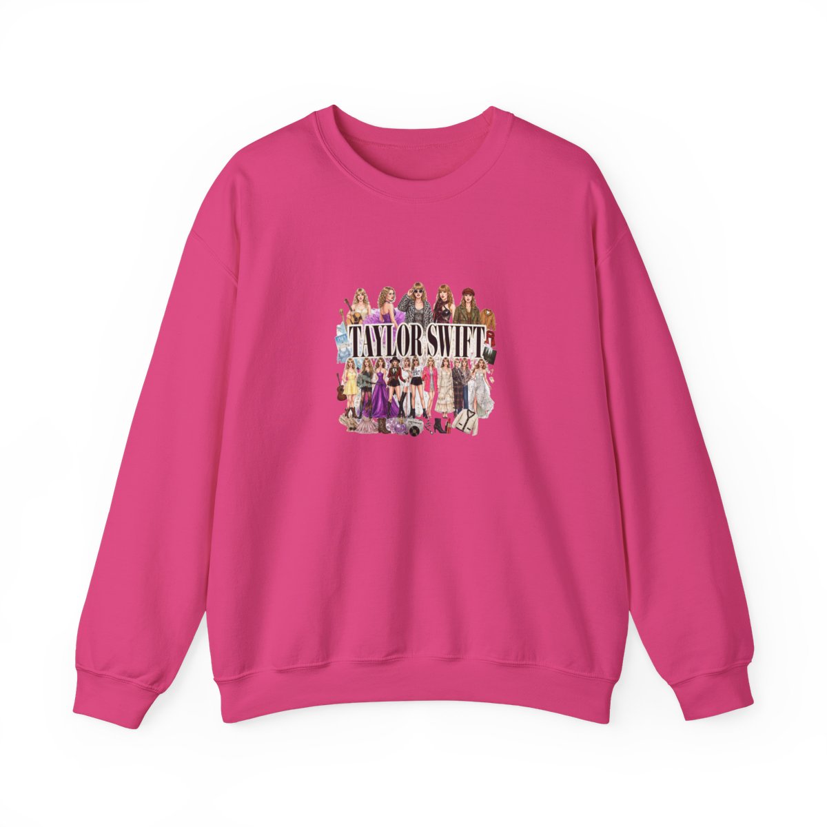 TTPD Eras White Crewneck - alternate angle 5, merchandise