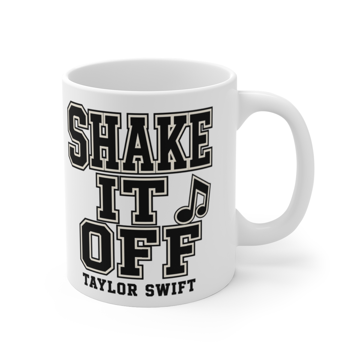 Taylor Swift "Shake it Off" White Mug