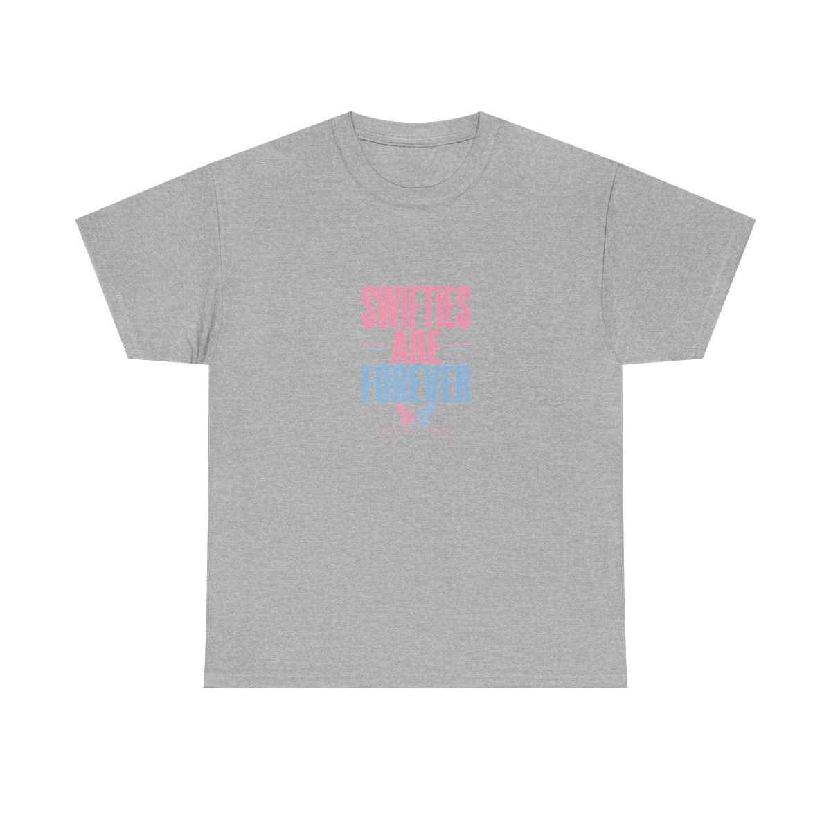Taylor Swift "Swifties Are Forever" Unisex Tee - alternate angle 2, merchandise