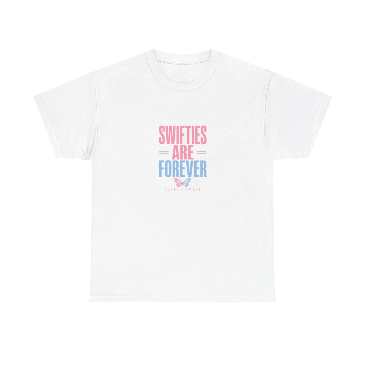 Taylor Swift "Swifties Are Forever" Unisex Tee - alternate angle 3, merchandise