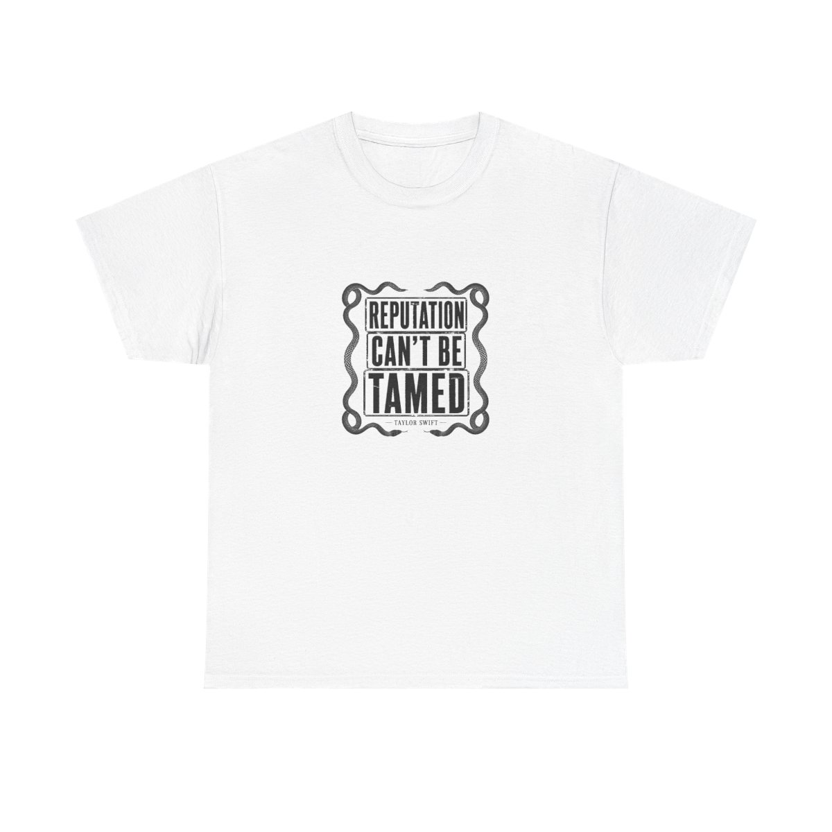 Taylor Swift "Reputation Can" Unisex Tee - alternate angle 4, merchandise