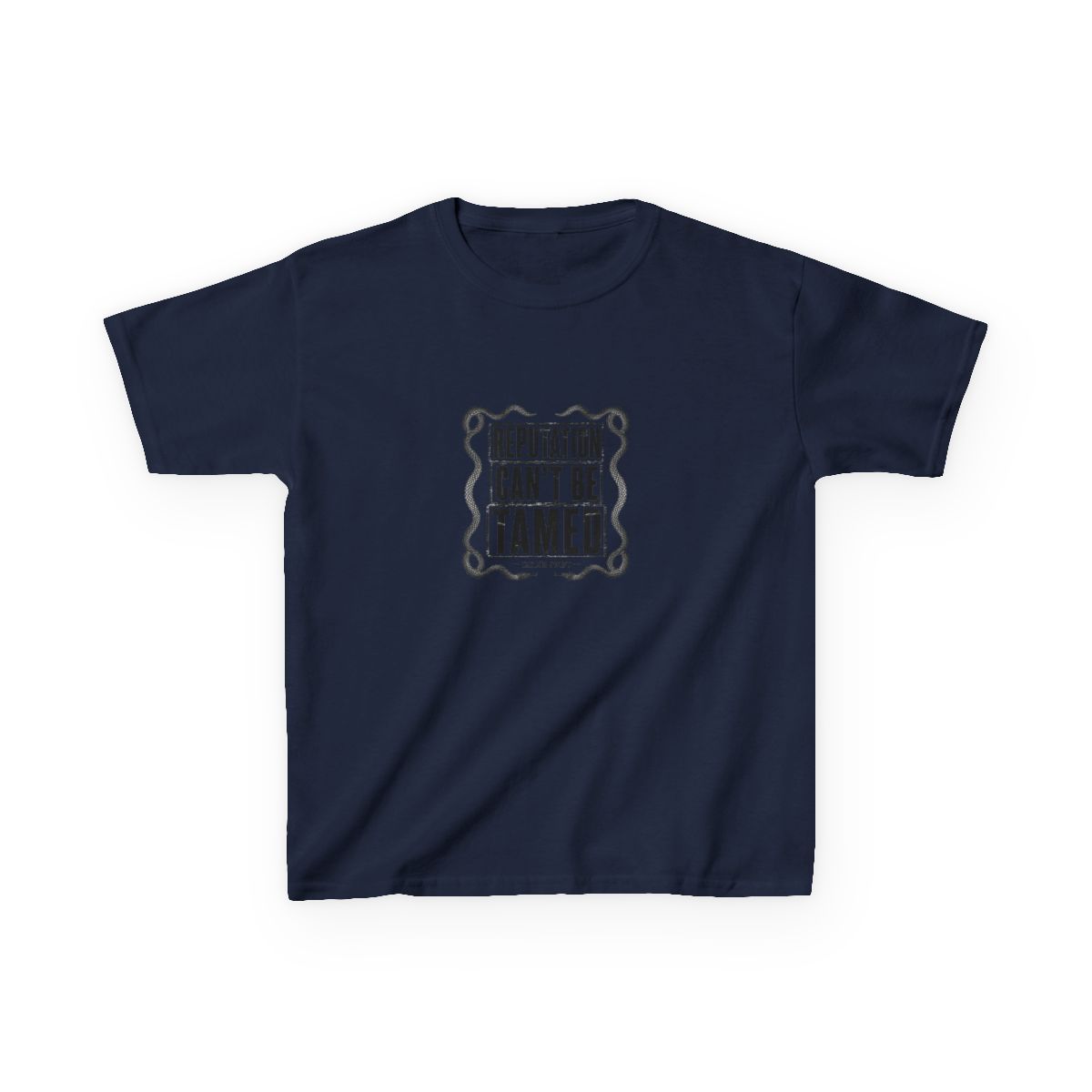 Taylor Swift "Reputation Can" Unisex Kids Tee - alternate angle 5, merchandise