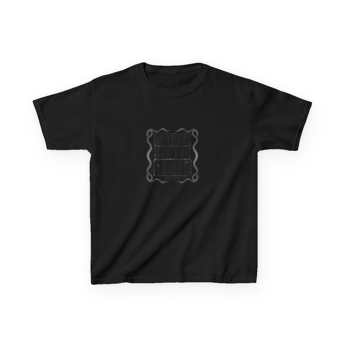 Taylor Swift "Reputation Can" Unisex Kids Tee - alternate angle 2, merchandise
