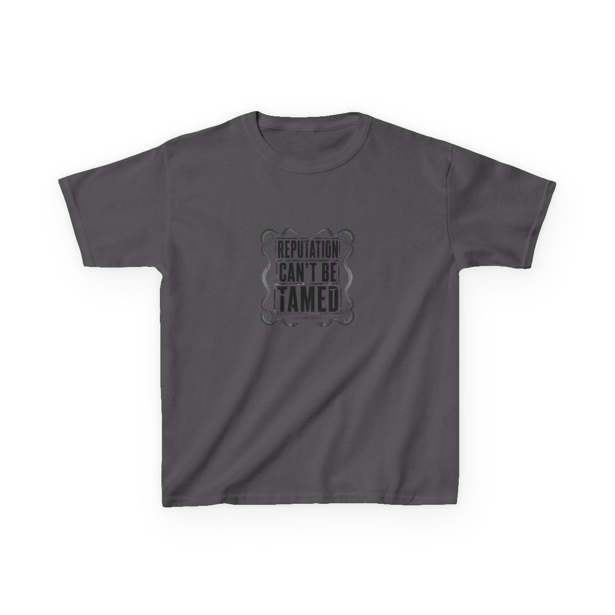 Taylor Swift "Reputation Can" Unisex Kids Tee - alternate angle 4, merchandise