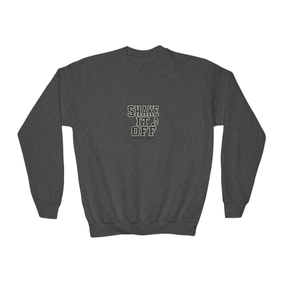 Taylor Swift "Shake it Off" Kids Crewneck - alternate angle 3, merchandise