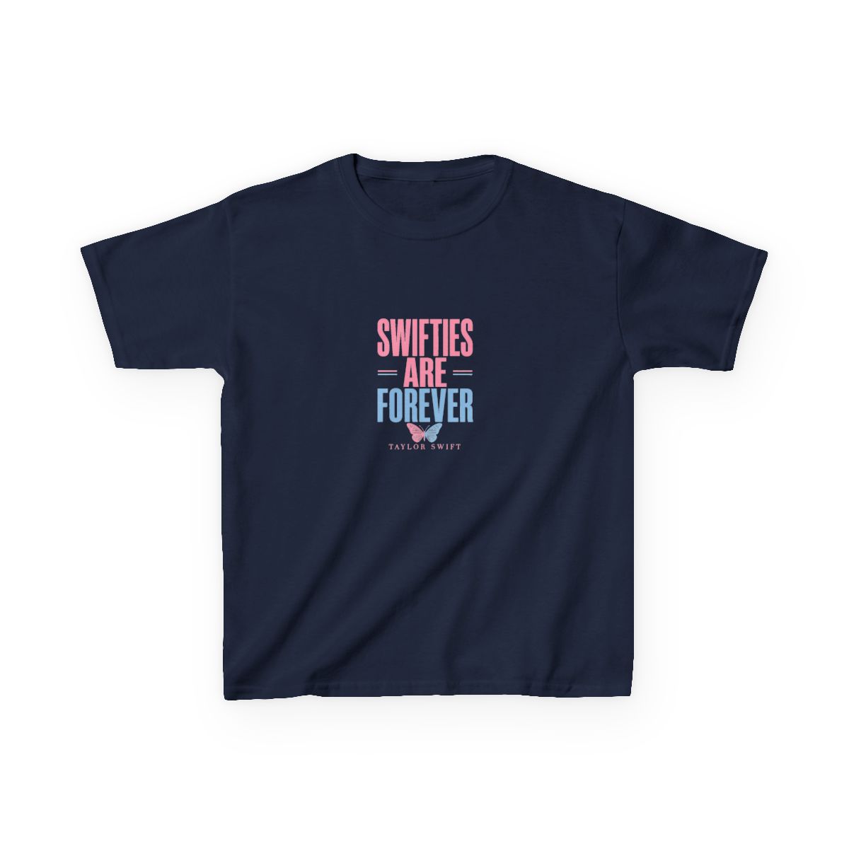 Taylor Swift "Swifties Are Forever" Unisex Kids Tee - alternate angle 5, merchandise