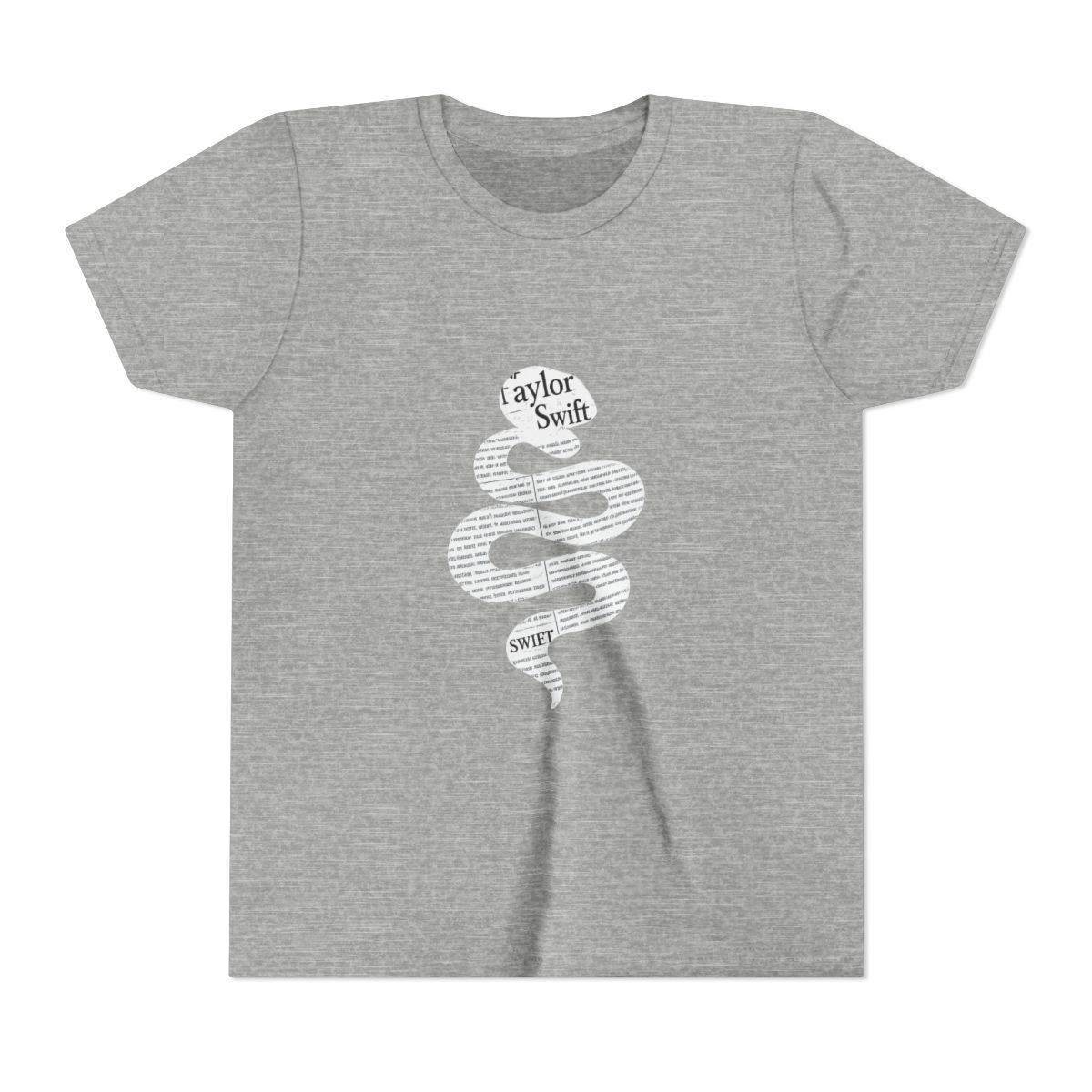 Taylor Swift Reputation Snake Graphic Kids T-Shirt - alternate angle 3, merchandise