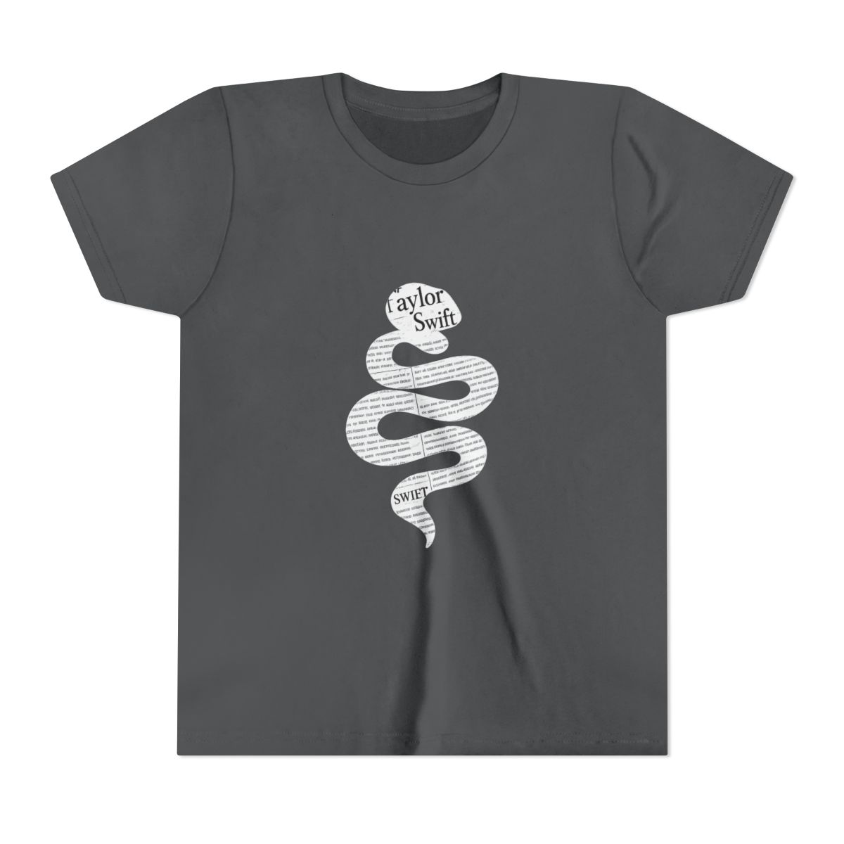 Taylor Swift Reputation Snake Graphic Kids T-Shirt - alternate angle 5, merchandise